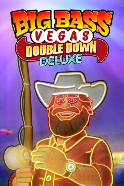 Slot Big Bass Vegas Double Down Deluxe con pescatore