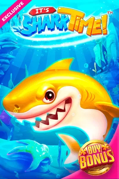 Slot It’s Shark Time con squalo sorridente